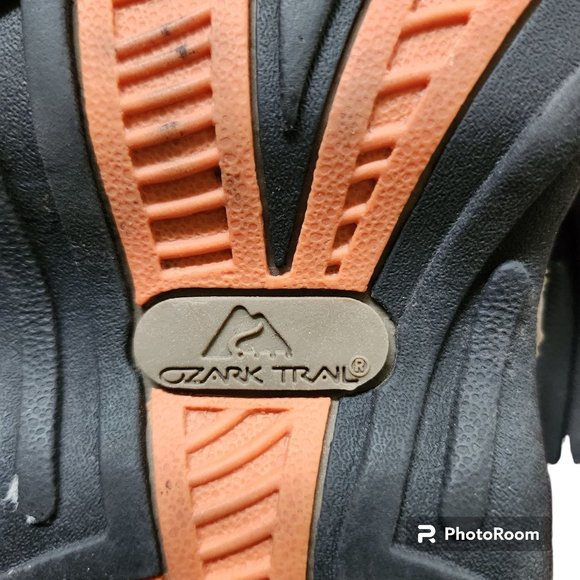 Ozark Trail Sandals Brown Size 11 Hobbs VI Hook And Loop Closure EUC - Picture 9 of 11